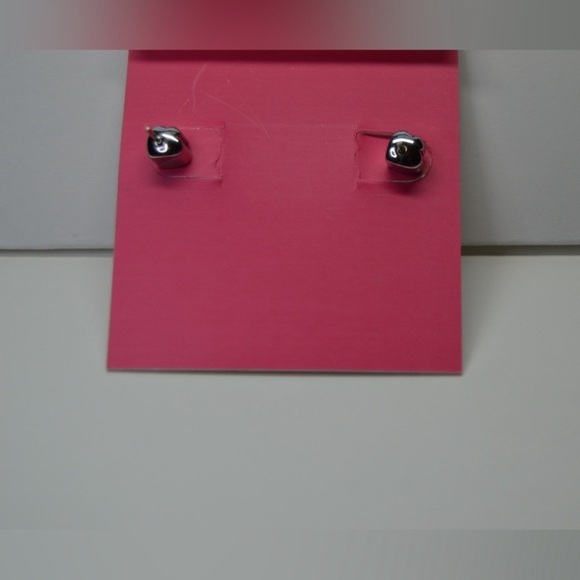 NWT Kate Spade “Something Sparkly Spade Huggies” Earrings - Picture 12 of 12